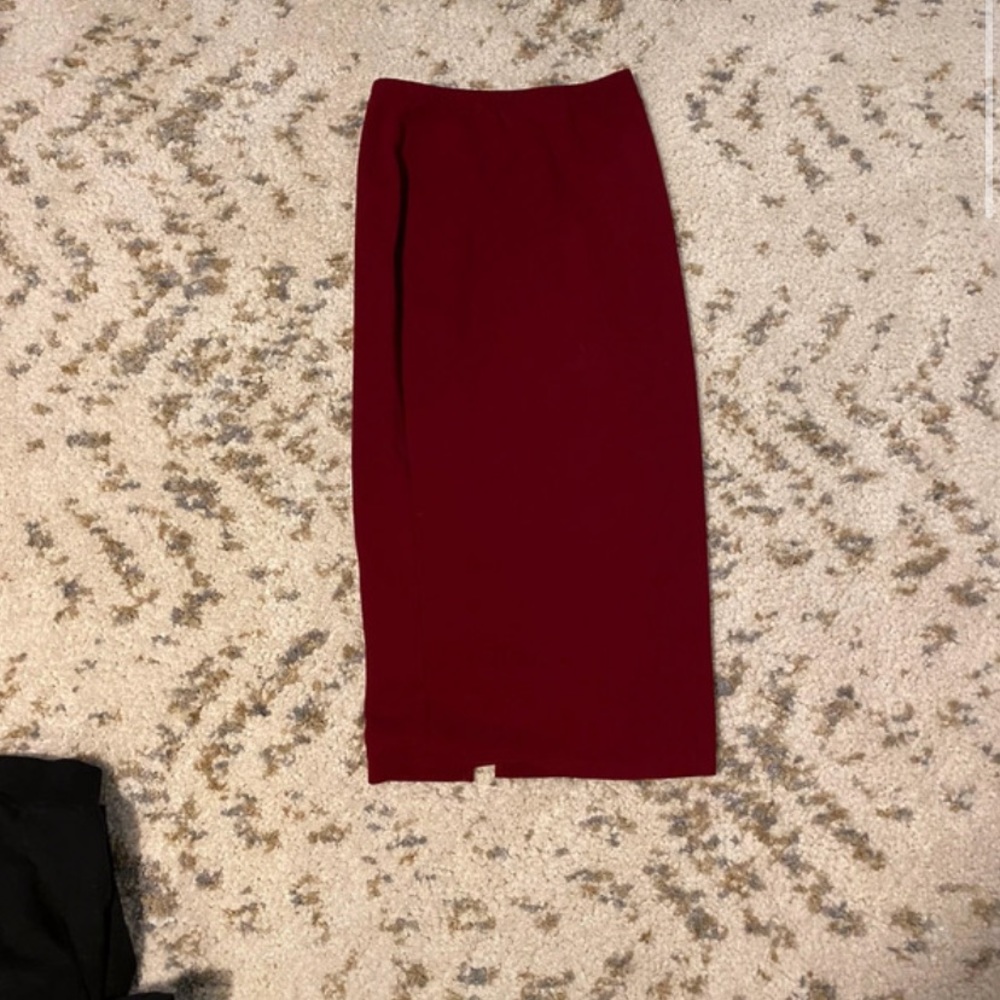 Long Pencil Skirt